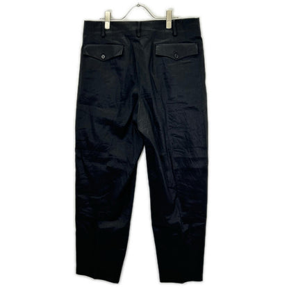 Y's for men ワイズフォーメン MO-P90-350 LINEN COTTON TWILL PANTS WITH 2-TUCKS ボトムス