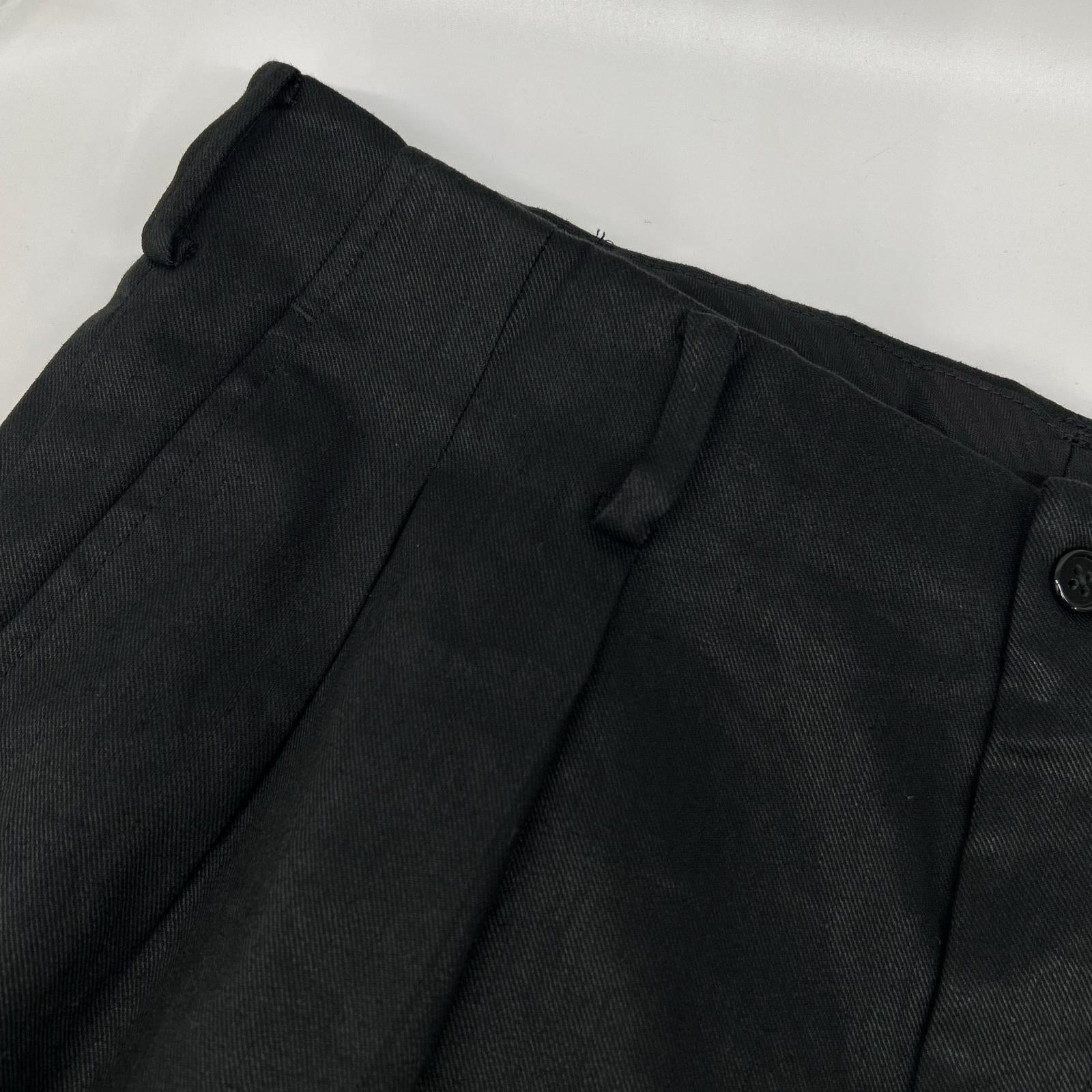 Y's for men ワイズフォーメン MO-P90-350 LINEN COTTON TWILL PANTS WITH 2-TUCKS ボトムス