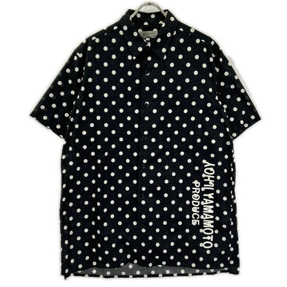 Yohji Yamamoto POUR HOMME ヨウジヤマモトプールオム HW-B64-044 ドットシャツ トップス