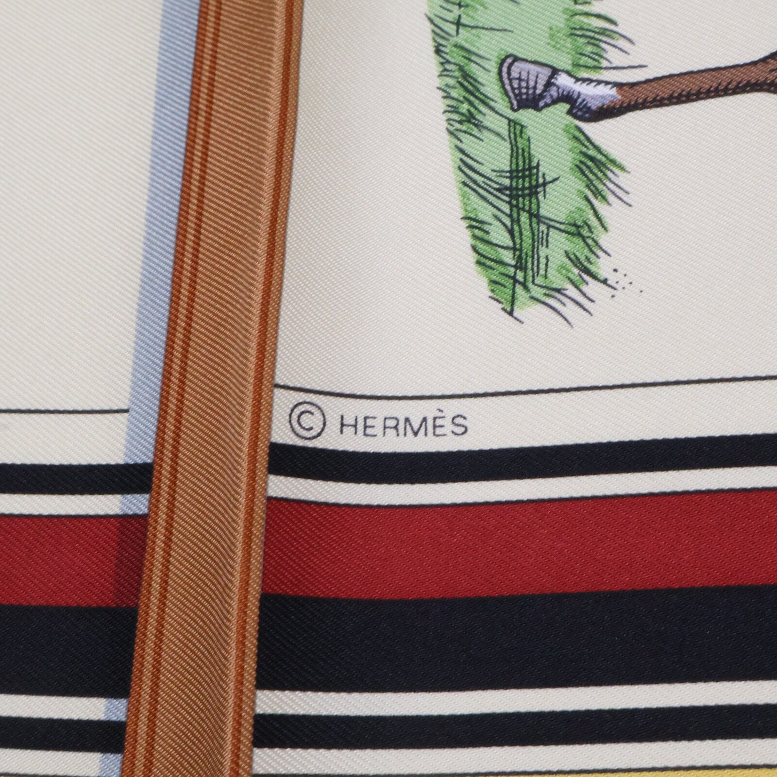 HERMES エルメス 【新品未使用】001356S 36 COUVERTURES ET TENUES DE JOUR 馬着 シルク カレ90 スカーフ