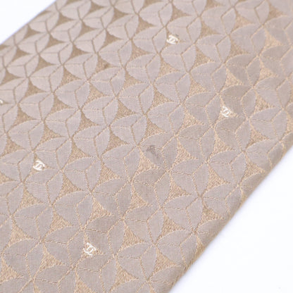 CHANEL シャネル ココマーク シルク ジャカード ネクタイ