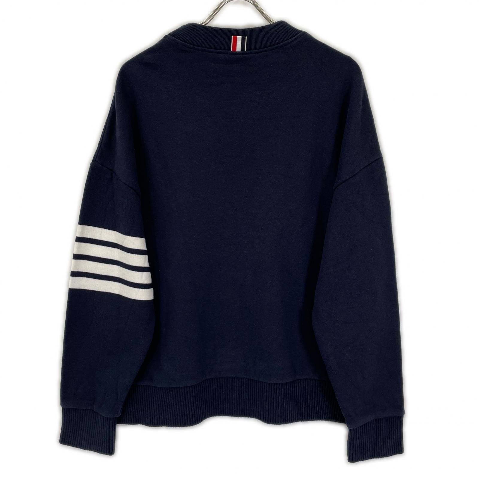 THOM BROWNE トムブラウン MJT158A-00535 クラシックループバック4BARクルーネックスウェットシャツ トップス
