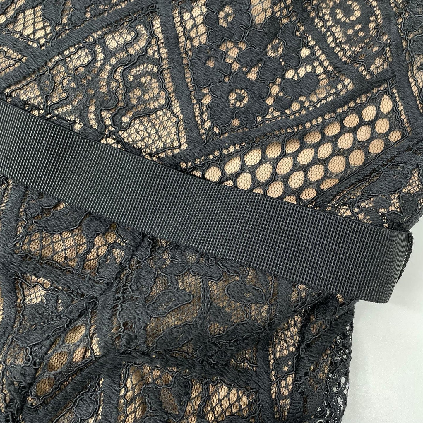 TADASHI SHOJI タダシショージ BWK18698MDJ ブラック エンブロイダリーワンピース ワンピース