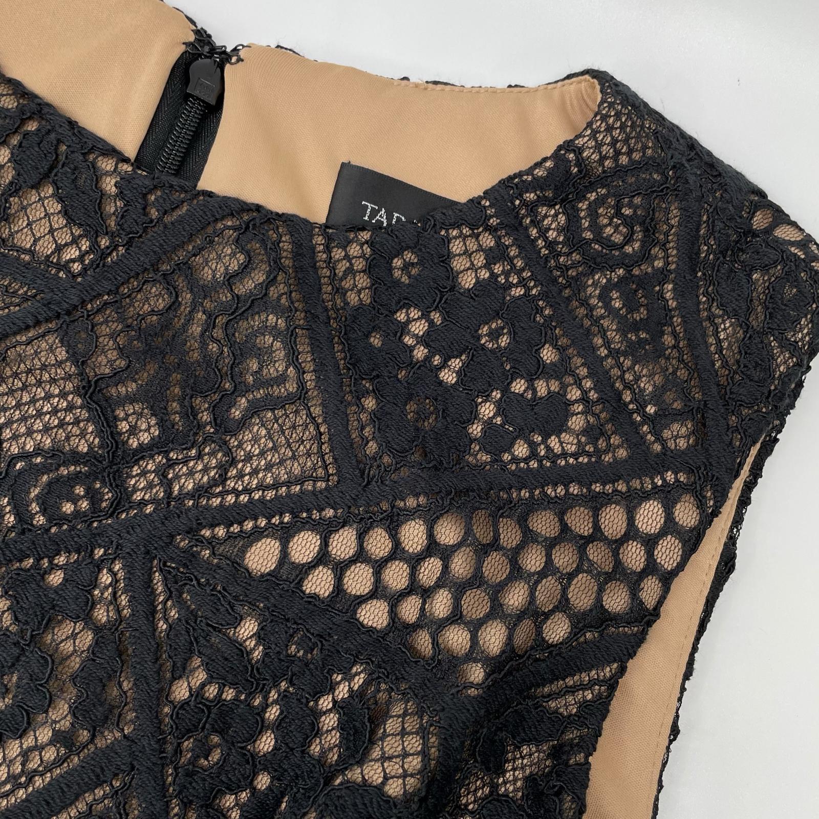 TADASHI SHOJI タダシショージ BWK18698MDJ ブラック エンブロイダリーワンピース ワンピース