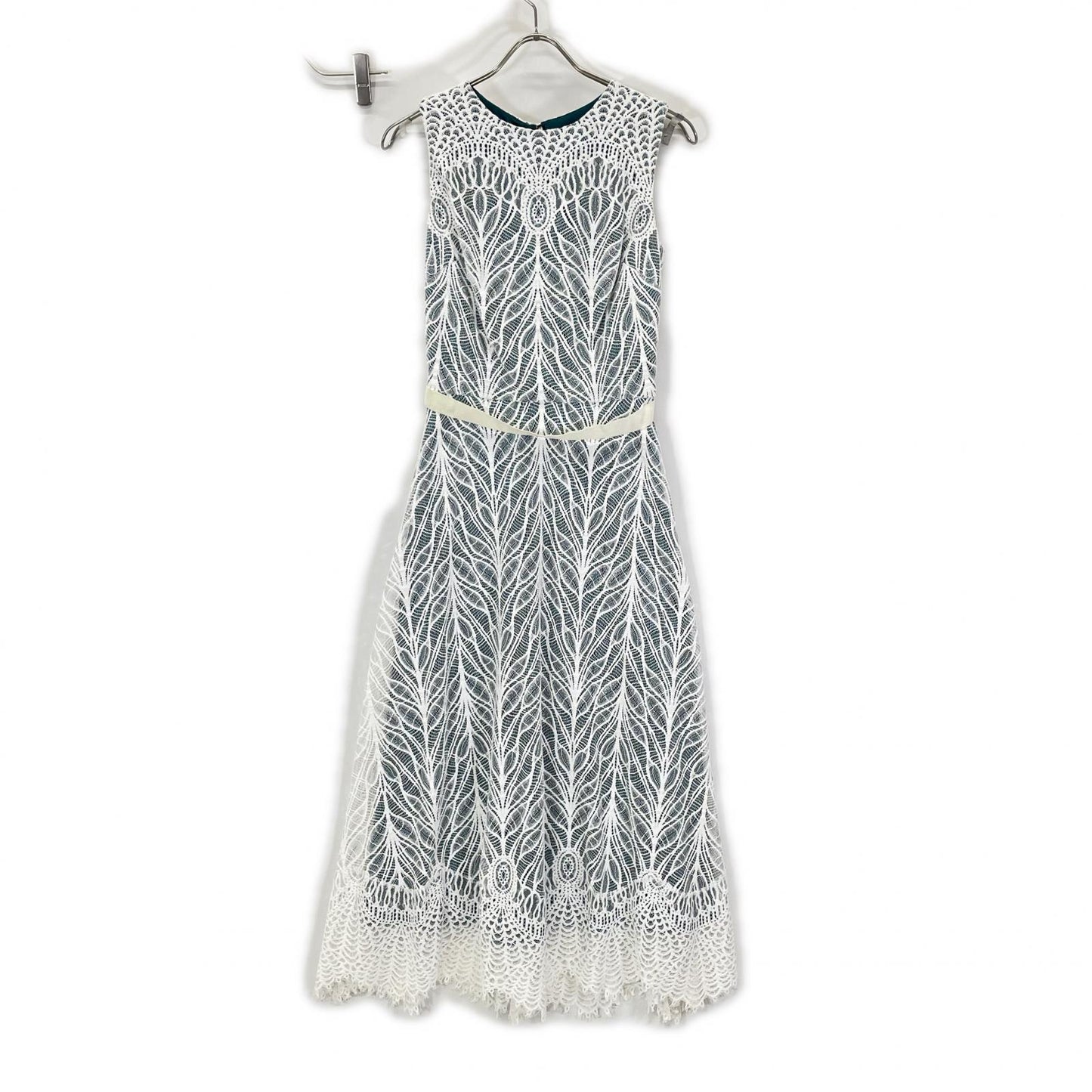 TADASHI SHOJI タダシショージ BTY18698MDJ ホワイト エンブロイダリーワンピース ワンピース