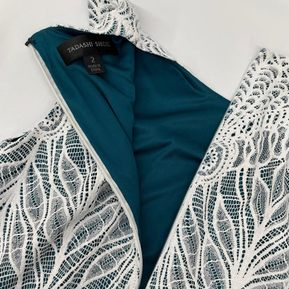 TADASHI SHOJI タダシショージ BTY18698MDJ ホワイト エンブロイダリーワンピース ワンピース