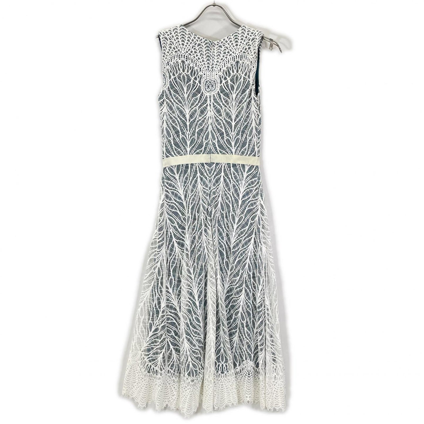TADASHI SHOJI タダシショージ BTY18698MDJ ホワイト エンブロイダリーワンピース ワンピース