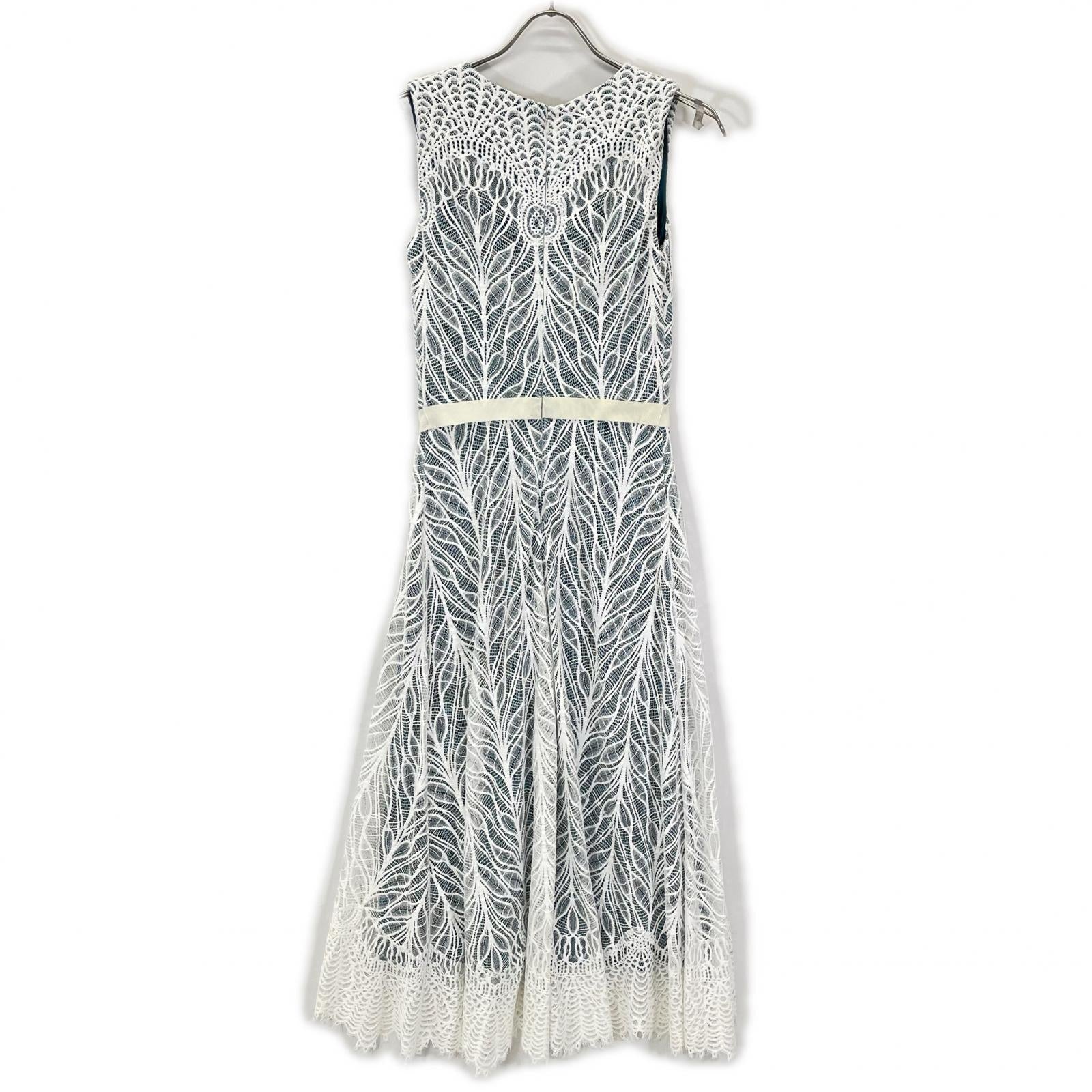 TADASHI SHOJI タダシショージ BTY18698MDJ ホワイト エンブロイダリーワンピース ワンピース