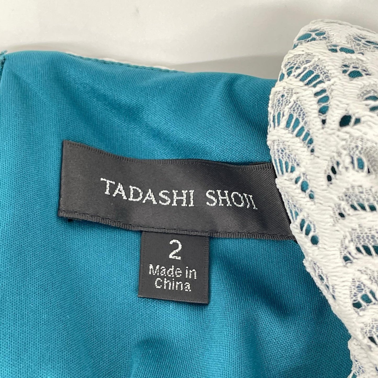 TADASHI SHOJI タダシショージ BTY18698MDJ ホワイト エンブロイダリーワンピース ワンピース