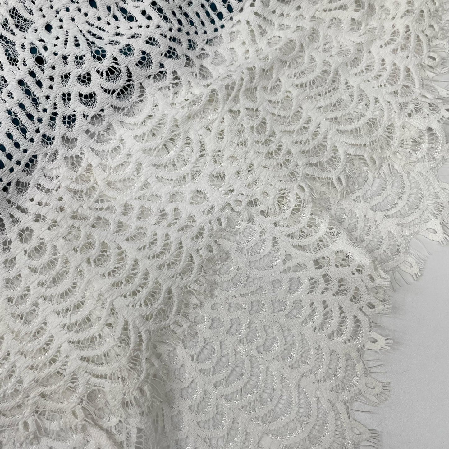 TADASHI SHOJI タダシショージ BTY18698MDJ ホワイト エンブロイダリーワンピース ワンピース