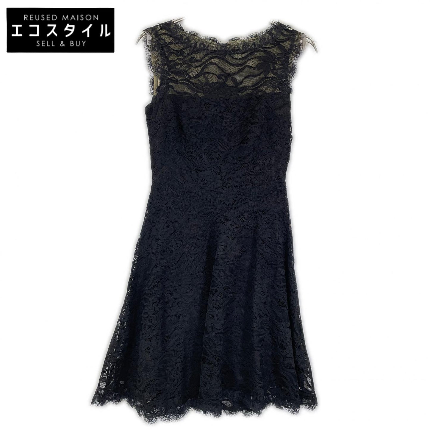 TADASHI SHOJI タダシショージ BLC19834MJ ブラック エンブロイダリーワンピース ワンピース