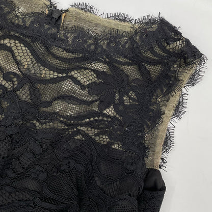 TADASHI SHOJI タダシショージ BLC19834MJ ブラック エンブロイダリーワンピース ワンピース