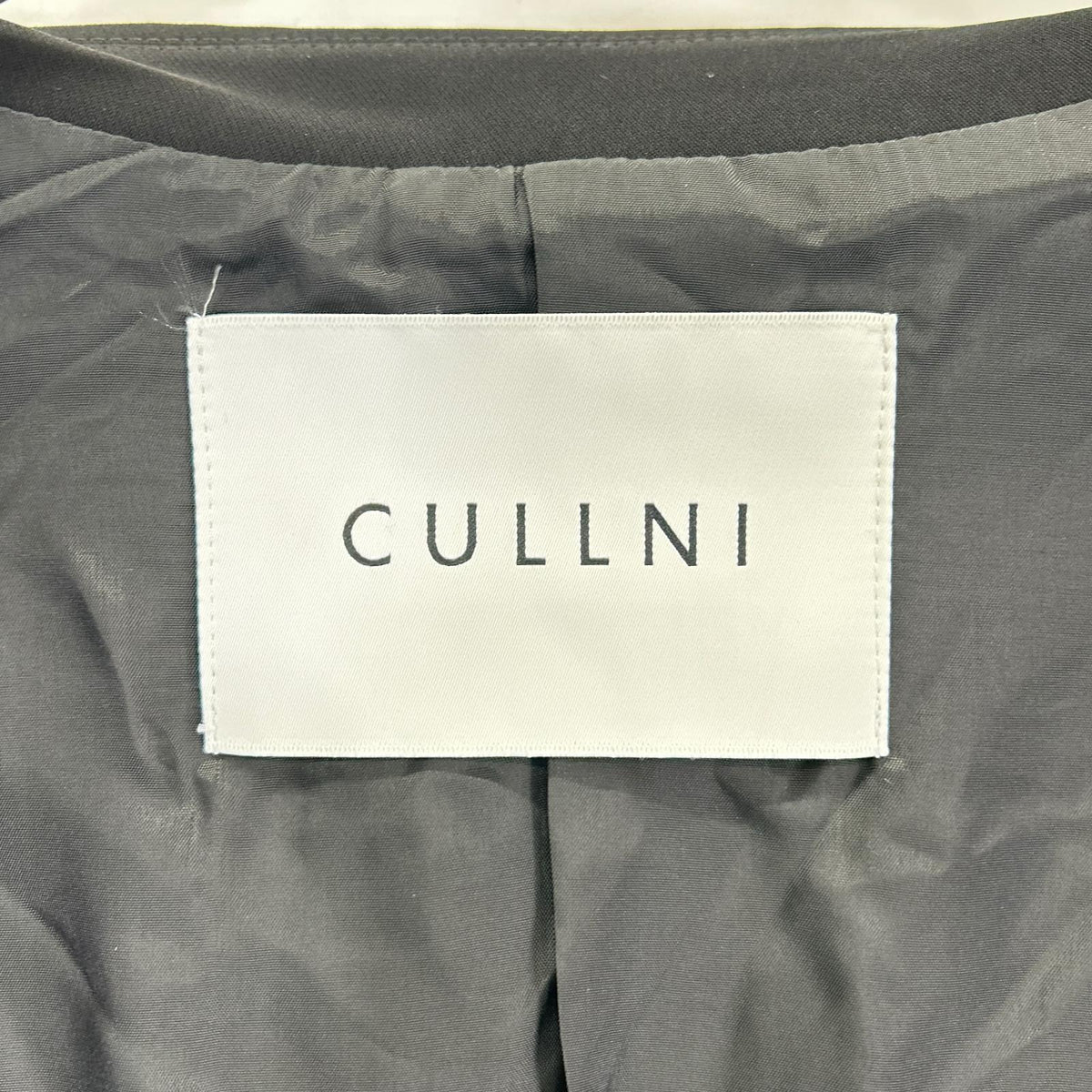 CULLNI クルニ 115553098 DoubleClothTwillZipPocketTailoredJacket Jacket