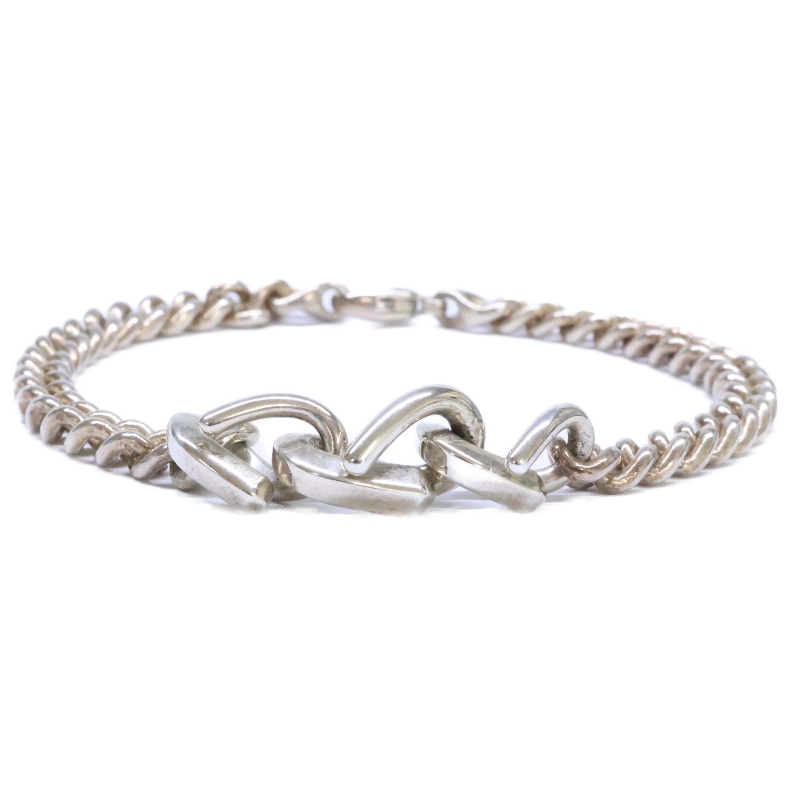 TIFFANY&Co. ティファニー Ag925 ティファニーフォージ リンク ブレスレット