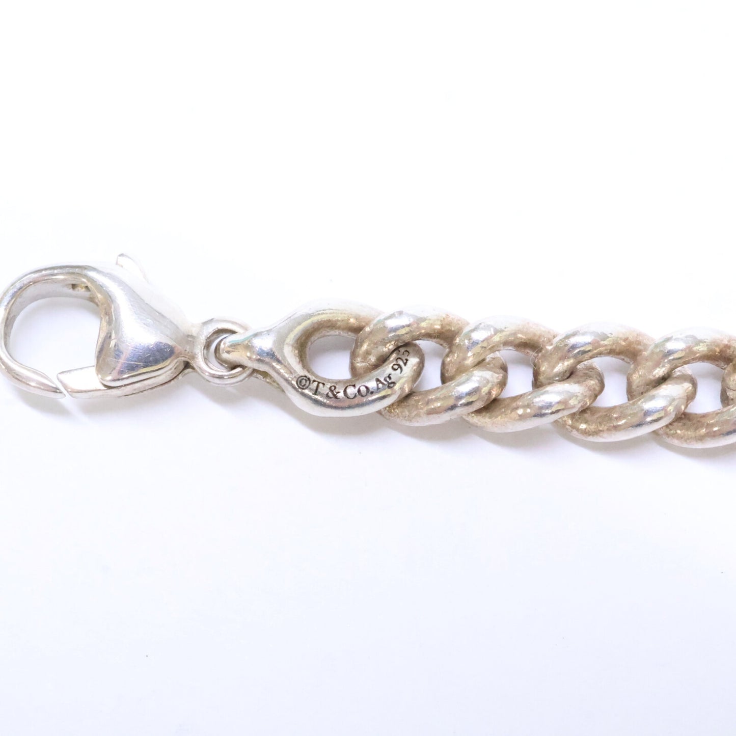 TIFFANY&Co. ティファニー Ag925 ティファニーフォージ リンク ブレスレット