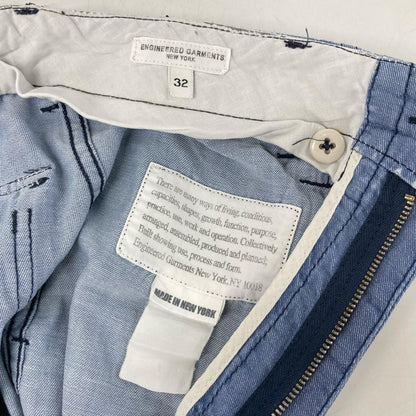 Engineered Garments エンジニアードガーメンツ ブルー ベイカーパンツ ボトムス