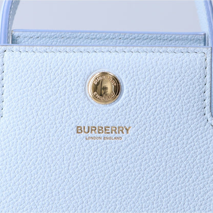 BURBERRY Burberry Baby Title Small 2-Way Leather Tote Bag Shoulder Bag