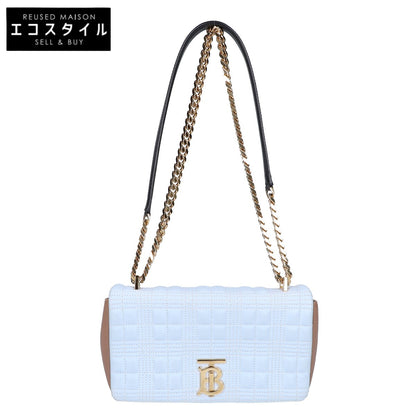 BURBERRY バーバリー ローラ TBロゴ フラップ チェーン ショルダーバッグ