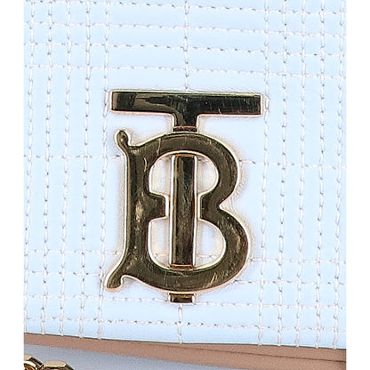BURBERRY バーバリー ローラ TBロゴ フラップ チェーン ショルダーバッグ