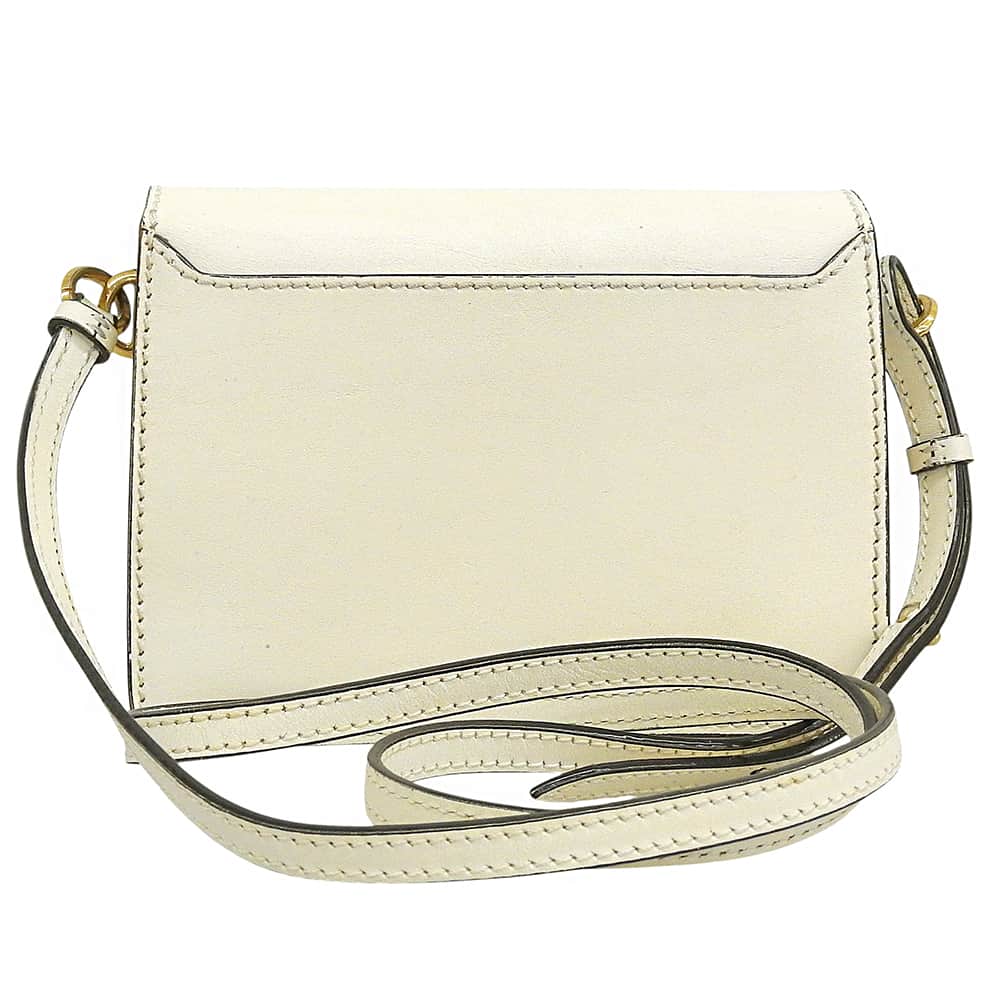 JIMMY CHOO ジミーチュウ マデリン ショルダーバッグ レディース ホワイト ショルダーバッグ