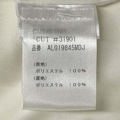 TADASHI SHOJI タダシショージ ALG19845MDJ ホワイト Vネック ノースリーブワンピース ワンピース