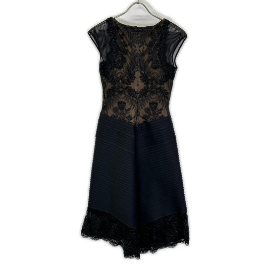 TADASHI SHOJI タダシショージ AUL16592M Black Sleeveless Lace Dress Dress