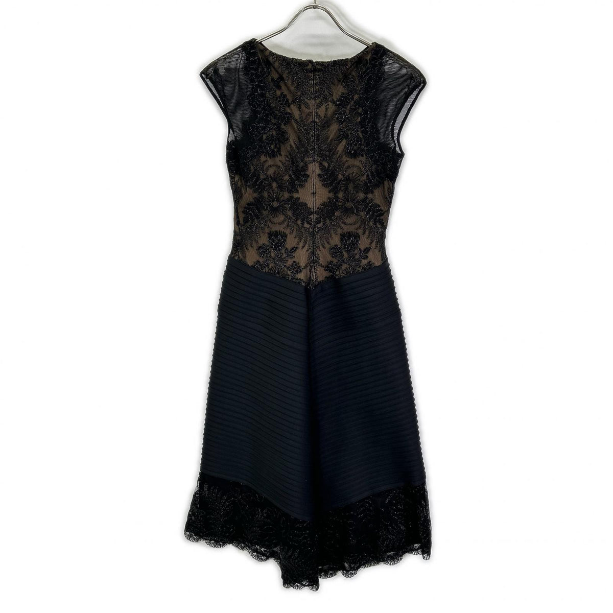 TADASHI SHOJI タダシショージ AUL16592M Black Sleeveless Lace Dress Dress