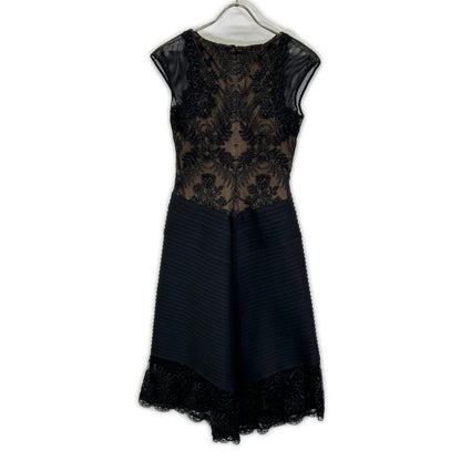 TADASHI SHOJI タダシショージ AUL16592M Black Sleeveless Lace Dress Dress