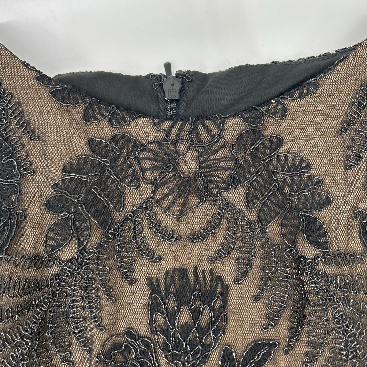 TADASHI SHOJI タダシショージ AUL16592M Black Sleeveless Lace Dress Dress