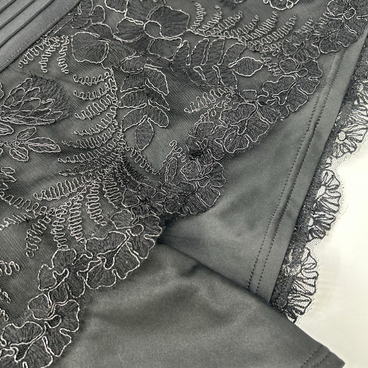 TADASHI SHOJI タダシショージ AUL16592M Black Sleeveless Lace Dress Dress