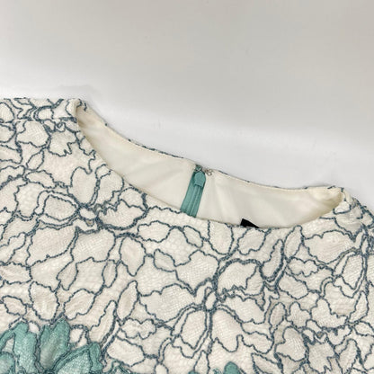 TADASHI SHOJI タダシショージ AKH1695MJ ライトグリーン 花柄レース ノースリーブワンピース ワンピース