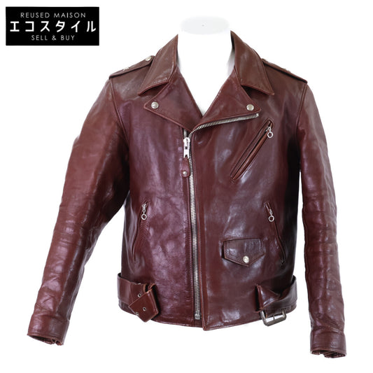 schott ショット 【国内正規】7544 613SJH ホースハイド ワンスター ダブルライダースジャケット ジャケット