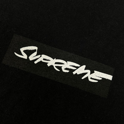 Supreme シュプリーム ブラック Futura Box Logo Tee Tシャツ トップス
