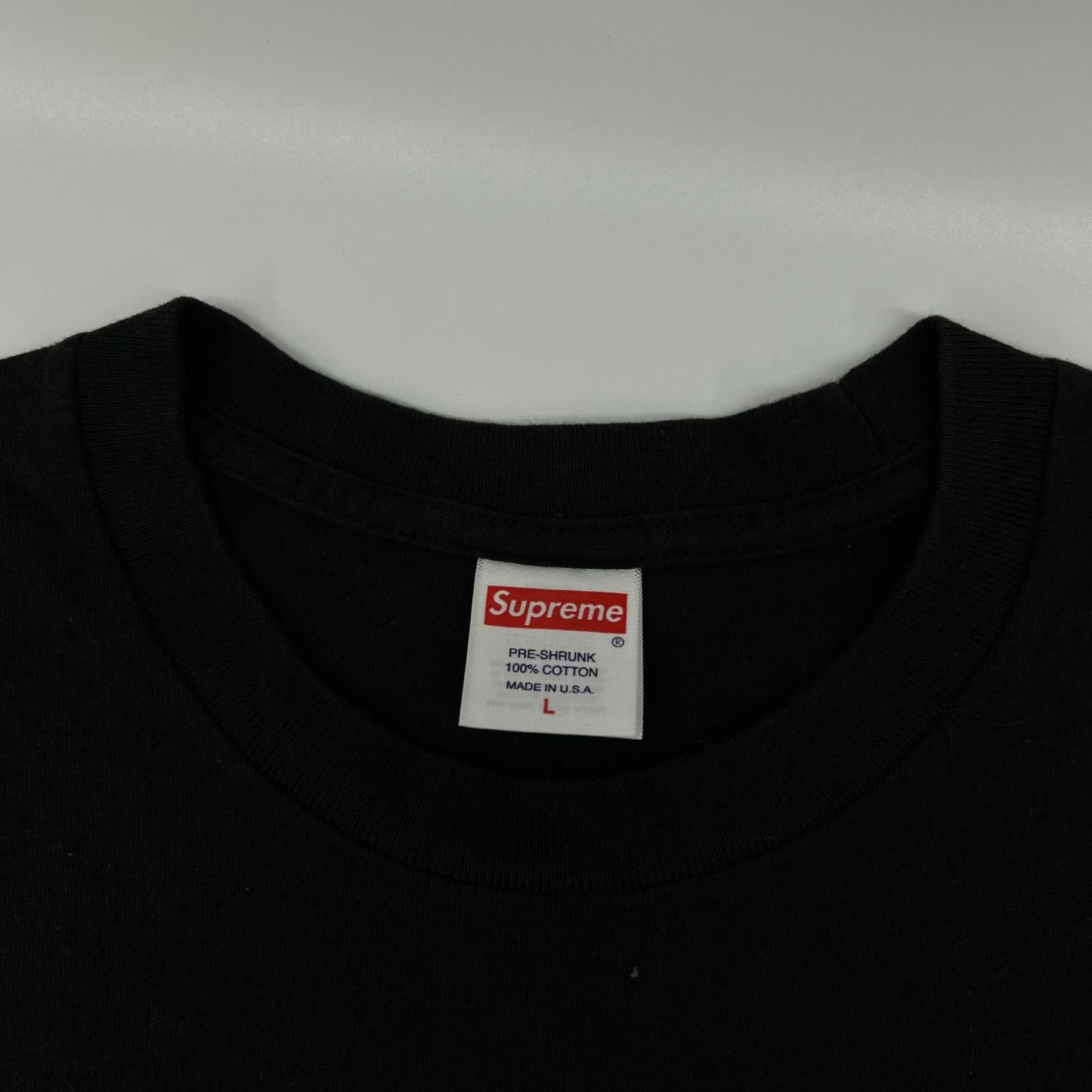 Supreme シュプリーム ブラック Futura Box Logo Tee Tシャツ トップス