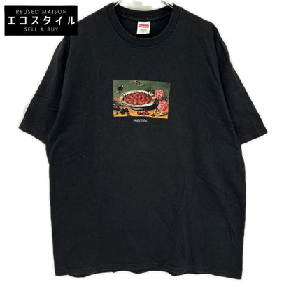 Supreme シュプリーム 23SS ブラック Strawberries Tee トップス