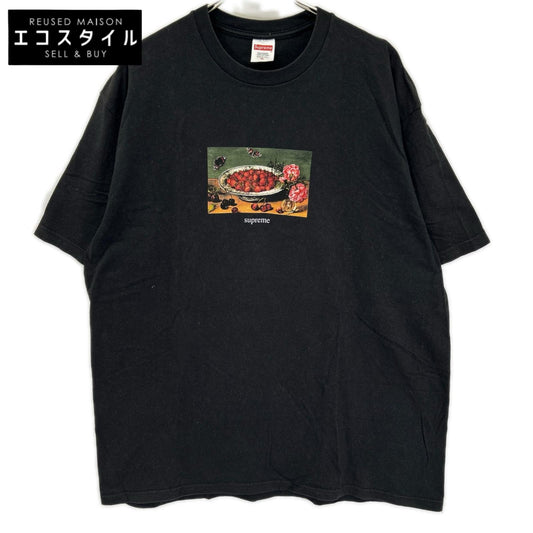 Supreme シュプリーム 23SS ブラック Strawberries Tee トップス