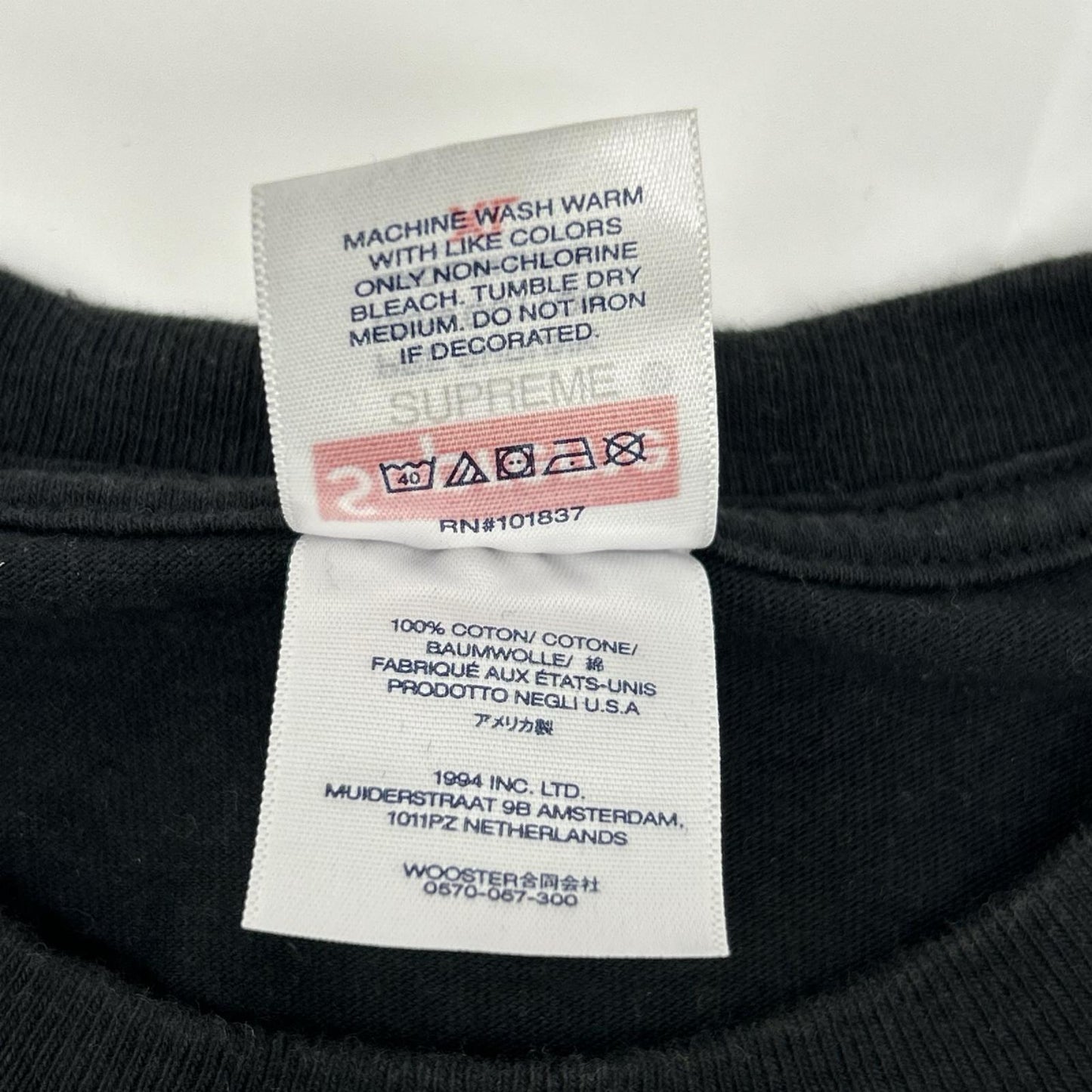 Supreme シュプリーム 23SS ブラック Strawberries Tee トップス