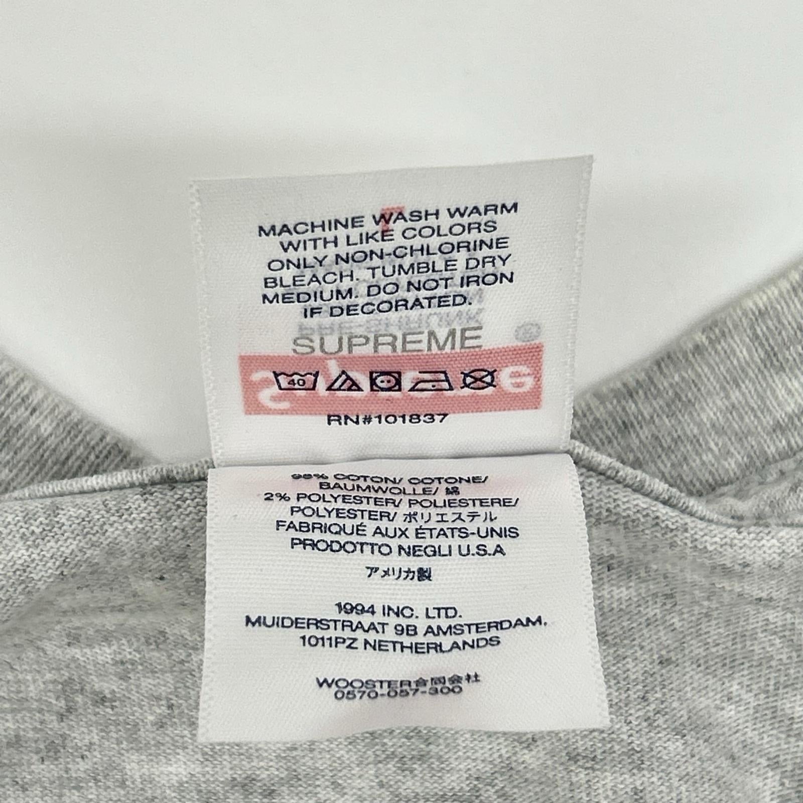 Supreme シュプリーム 23FW グレー Camacho TeeカマチョTシャツ トップス