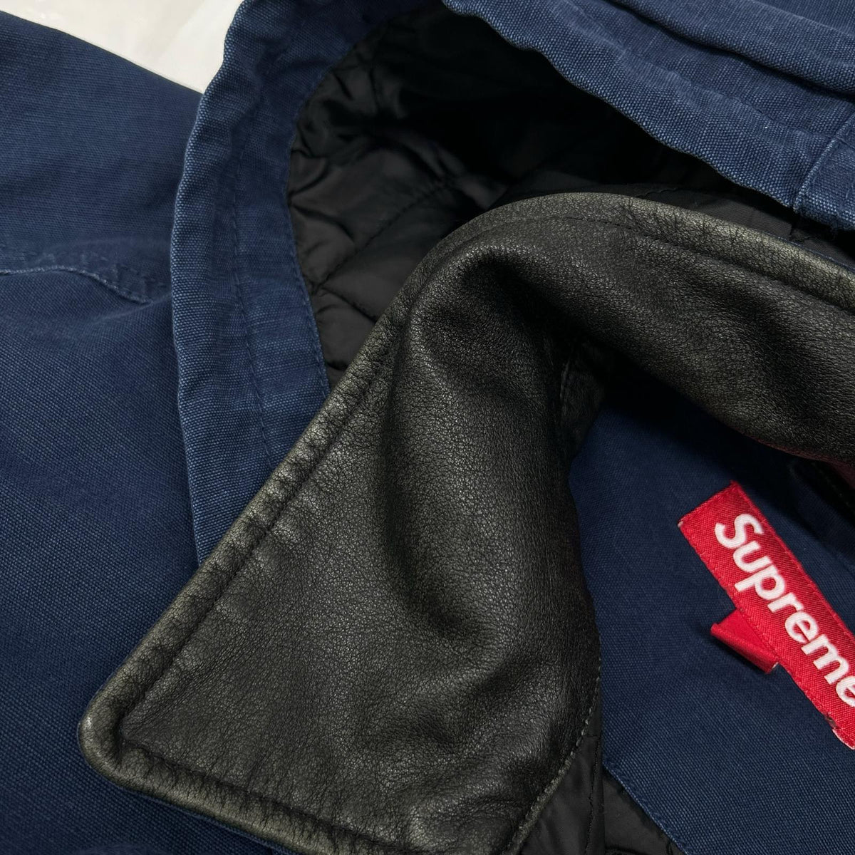 Supreme シュプリーム 24FW Leather Collar Utility Jacket Jacket
