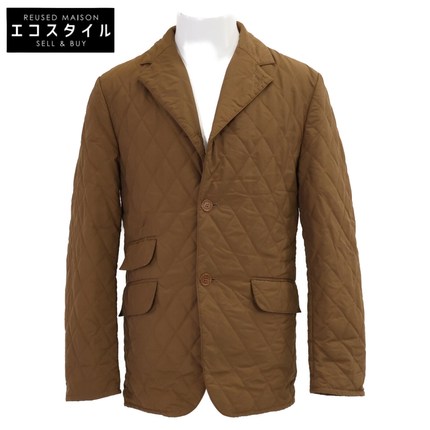 HERMES エルメス 【美品/国内正規】ライナー付 キルティングジャケット ジャケット