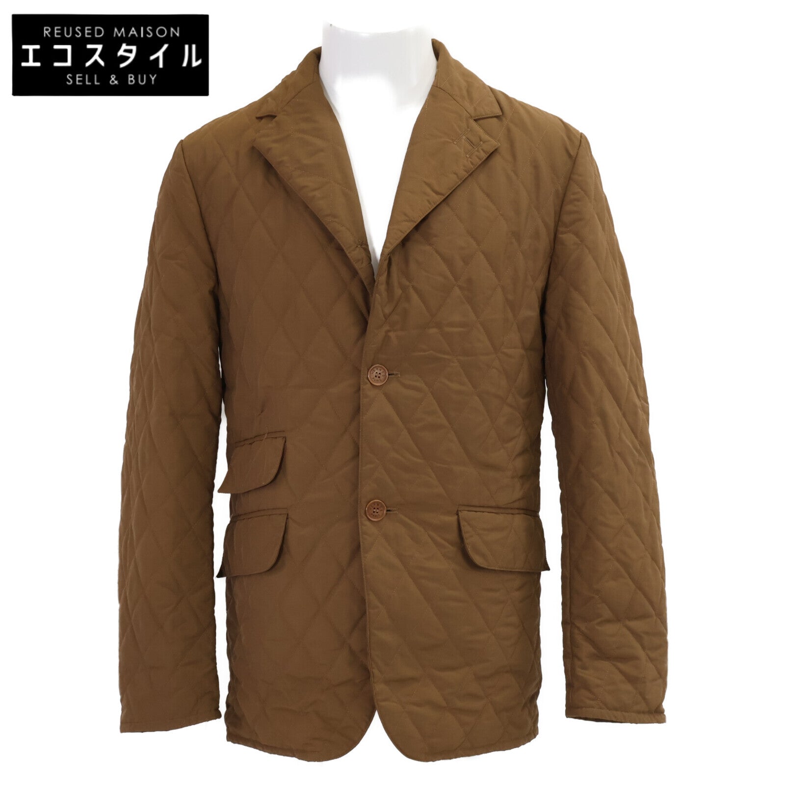 HERMES エルメス 【美品/国内正規】ライナー付 キルティングジャケット ジャケット