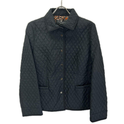 SalvatoreFerragamo サルバトーレフェラガモ ブラック キルティングジャケット ジャケット