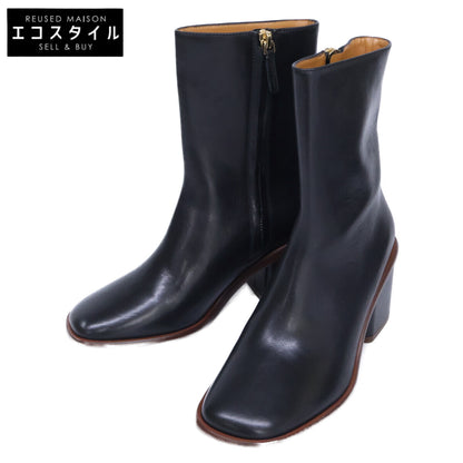 Chloe クロエ 【新品同様】サイドジップ レザー ショートブーツ シューズ