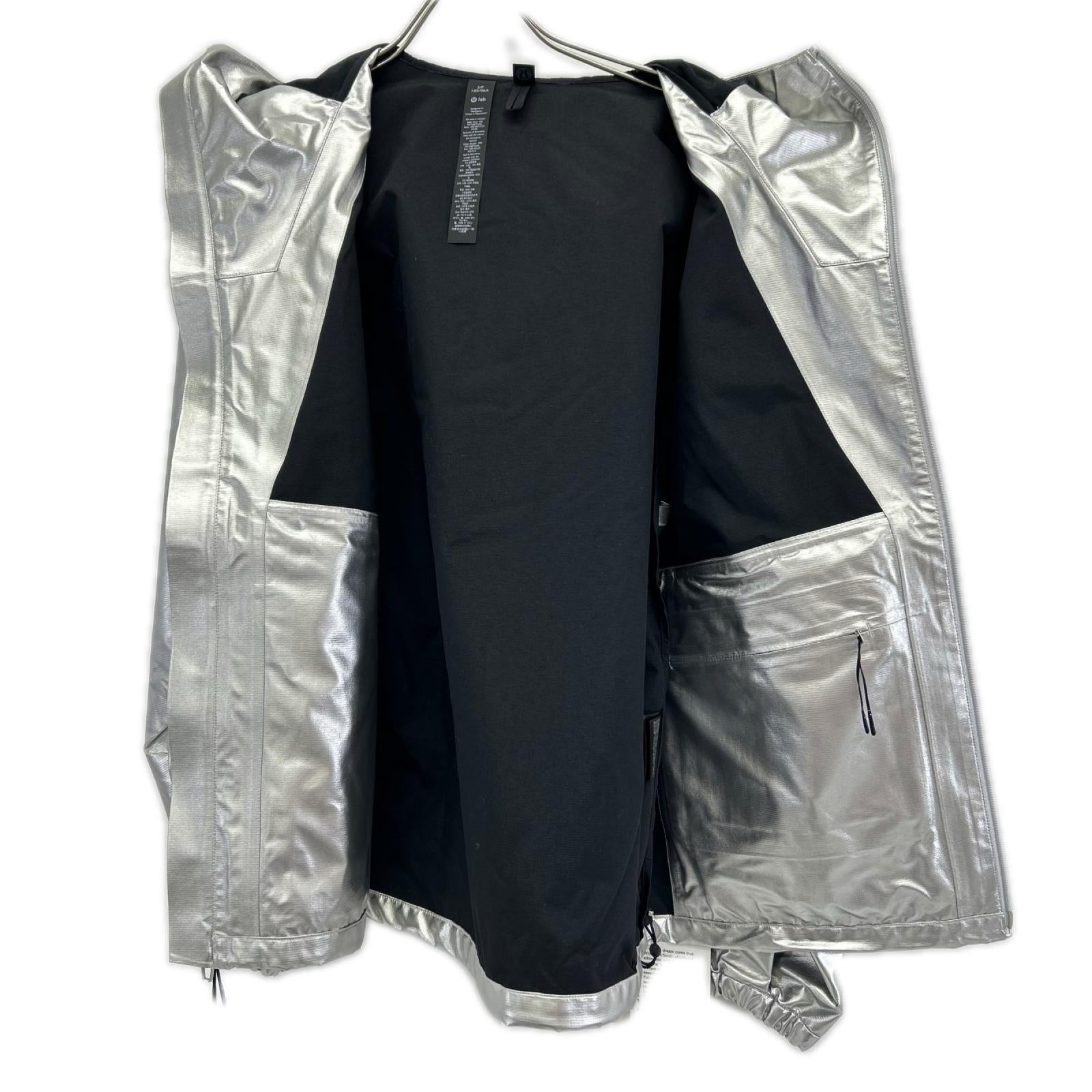 lululemon ルルレモン LM4AKES LAB Hooded Metallic Jacket ジャケット