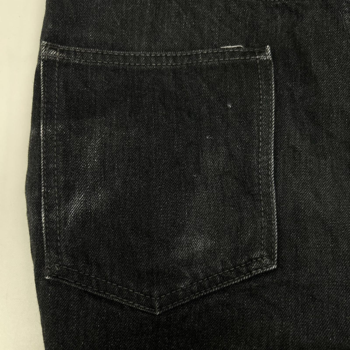 KAPITAL EK-1373 Black Bootcut Denim Bottoms