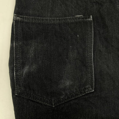 KAPITAL EK-1373 Black Bootcut Denim Bottoms