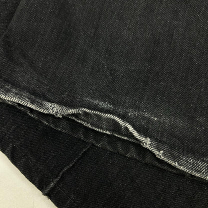 KAPITAL EK-1373 Black Bootcut Denim Bottoms