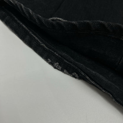 KAPITAL EK-1373 Black Bootcut Denim Bottoms