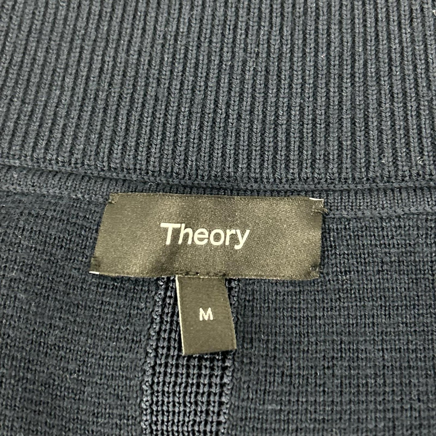 Theory セオリー ネイビー CAMERON FZ ドライバーズニット トップス