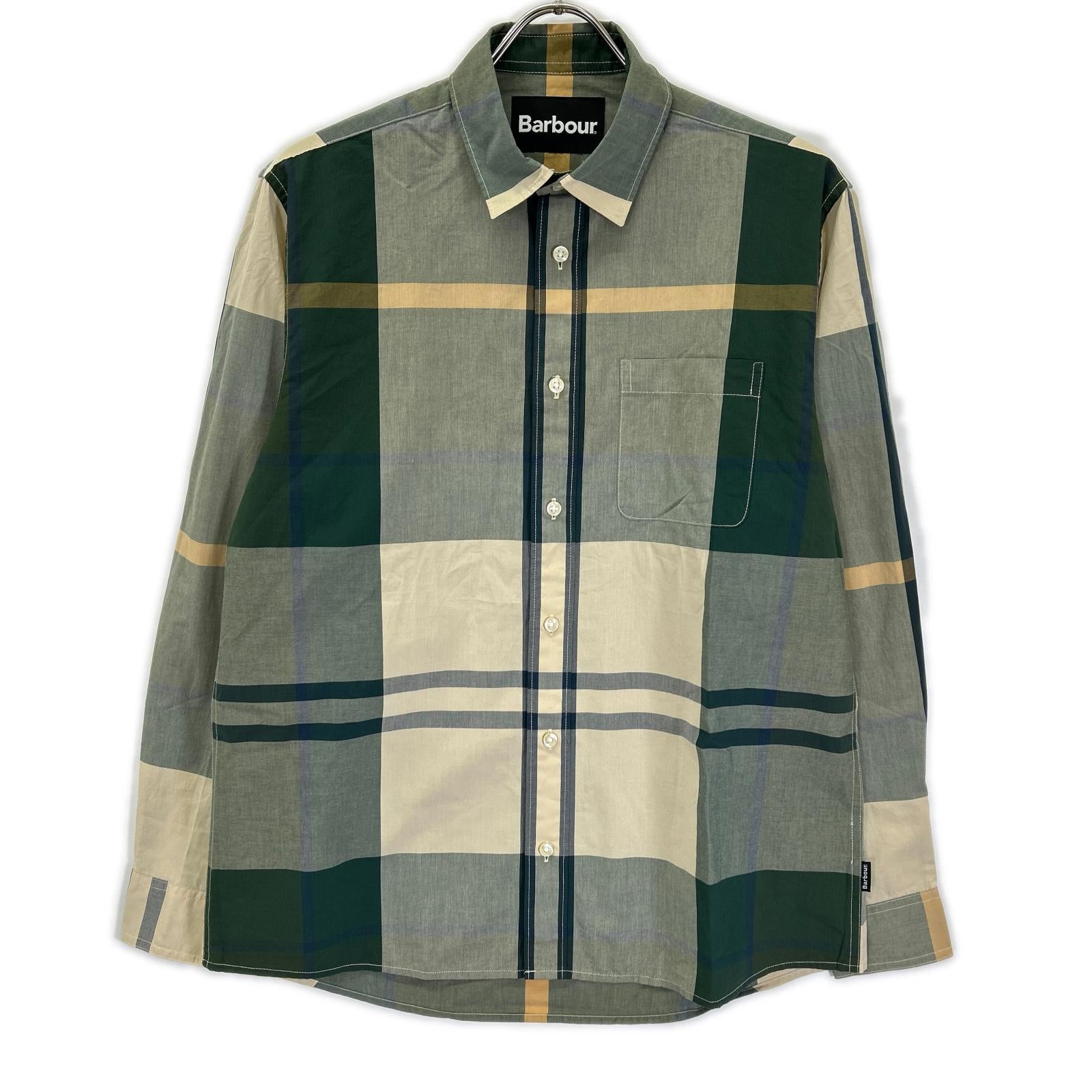 Barbour バブアー 251MSH5648 ラージタータンチェックレギュラーカラーシャツ トップス